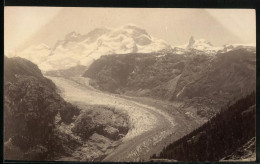 Fotografie Unbekannter Fotograf, Ansicht Zermatt, Ausläufe Des Gornergletscher - Places