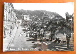 Cartolina Riva Trigoso - Via Cristoforo Colombo - 1961 - Genova (Genoa)