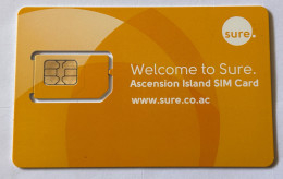 GSM / SIM Ascension Mint First Issue - Ascension