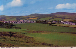SELKIRK FROM THE GOLF COURSE COULEUR REF 32975 - Selkirkshire