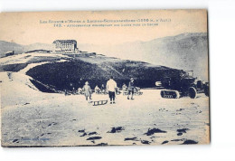 Sports D'Hiver à LUCHON SUPERBAGNERES - Autochenille Remorquant Des Luges Vers Le Céciré - Très Bon état - Luchon