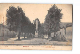 BRIENON - Monument Des Combattants De 1870 - Très Bon état - Brienon Sur Armancon