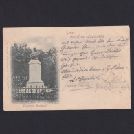 GERMANY 1899, Postcard, Berlin Bismark Statue, Railway Cancellation - Other & Unclassified