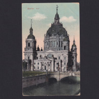 GERMANY 1920, Postcard, Berlin Cathedral, Railway Cancellation - Other & Unclassified