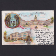 GERMANY 1898, Postcard, Berlin, Charlottenburg, Used - Other & Unclassified