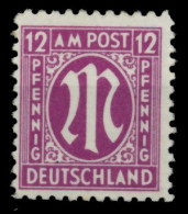 BIZONE AM-POST Nr 23Az Postfrisch X764E1E - Postfris