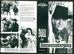 Delcampe - Filmprogramm IFB Nr. 7196, Duell Vor Sonnenuntergang, Peter Van Eyck, Carole Gray, Carl Lange, Regie Leopold Lahola - Magazines