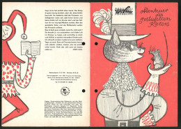Delcampe - Filmprogramm PFP, Abenteuer Des Gestiefelten Katers, M. Barabanowa, A. Kubazki, S. Sharikow, Regie Alexander Rou - Magazines