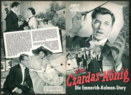 Delcampe - Filmprogramm DNF Nr. 4017, Der Czardas-König, Rudolf Schock, Elma Karlowa, Alice Treff, Regie Harald Philipp - Magazines