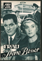 Delcampe - Filmprogramm DNF, Frau Irene Besser, Luise Ullrich, Ellen Schwiers, Regie: John Olden - Magazines