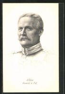 Künstler-AK Heerführer General Der Infanterie D`Elsa In Uniform Mit Eisernem Kreuz - Weltkrieg 1914-18