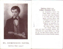 749607 Heiligenbildchen Andachtsbild Hl. Dominikus Savio Buch Lesen - Images Religieuses