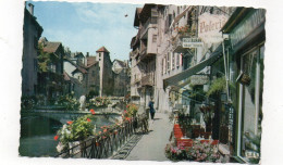 74 - ANNECY - Les Quais Du Thiou Dans Les Vieux Quartiers - Animée  (Q36) - Annecy-le-Vieux