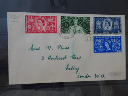 England Michel 274/77 FDC (10332) - 1952-1971 Em. Prédécimales
