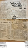 TROIS COULEURS . Hebdomadaire Des Sections Croix De Lorraine .  11 Janvier 1947. Aux Marchands De Discorde ... - Other & Unclassified