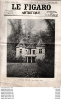 LE FIGARO ARTISTIQUE N° 122 , Juillet 1926 . CHATEAU DE BERENGER . (voir Description) . - Other & Unclassified