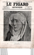 LE FIGARO ARTISTIQUE N° 132 9 Décembre 1926 .   MATER DOLOROSA ... (voir Description) - Other & Unclassified