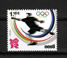 Estland: Olympische Spiele 2012 London,  ** Postfrisch - Lithuania
