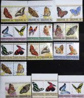 PAPILLONS LOT 26 TIMBRES  NEUFS** BONNE VALEUR. - Farfalle
