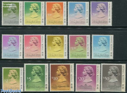 Hong Kong 1988 Definitives 15v (lighter Shading Types), Mint NH - Unused Stamps