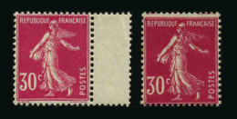 FRANCE - YT 191 Et 191a ** Type I Et Type IIA - 2 TIMBRES NEUFS ** - Neufs