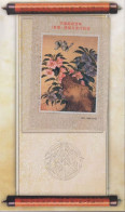 1999. CHINA. Birds And Flowers. Folder With Block HJK   (4-4) - Nuevos