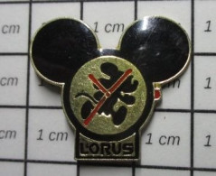 320 Pin's Pins / Beau Et Rare / DISNEY / TETE DE MICKEY L'ORUS - Disney