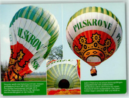 10068636 - Ballon Heissluftballons Mit Bierwerbung - Globos