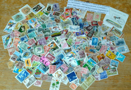 MIX15-LOTE TODOS DIFERENTES ,SIN TASAR.1000 SELLOS DISTINTOS MUNDIALES,UNIVERSALES,  FOTO REAL.DISEÑADOS Y CONTADOS POR - Vrac (min 1000 Timbres)