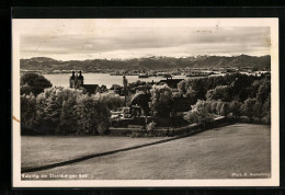 AK Tutzing A. Starnberger See, Ortsansicht Aus Der Vogelschau - Tutzing
