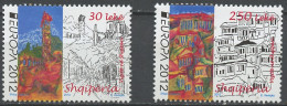 Europa CEPT 2012 Albanie Y&T N°3074 à 3075 - Michel N°3392 à 3293 *** - EUROPA - 2012