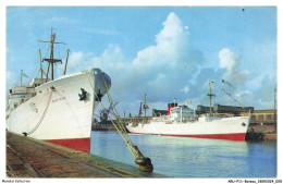 ARUP11-0663-BATEAU - Comité National De L'Enfance - Fort-Richelieu - Bananiers Dans Le Port De Dieppe - Handel