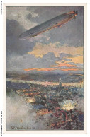 AOBP4-0288-AVIATION - Un Dirigeable Dans Les Airs - Aeronaves