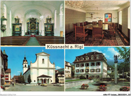 AMAP7-0658-SUISSE - KUSSNACHT - Inneres Der Kirche, Ratsaal, Rathaus Mit Telbrunnen - Schwytz