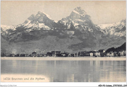 AEHP2-0156- SUISSE  - BRUNNEN UND DIE MYTHEN - Schwytz