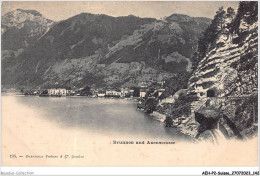 AEHP2-0165- SUISSE  - BRUNNEN UND AXENSTRASSE - Schwytz
