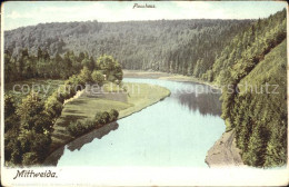 Mittweida Flosshaus Partie An Der Zschopau - Mittweida