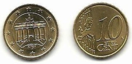 10 Cent, 2020,  Prägestätte (J),  Vz, Sehr Gut Erhaltene Umlaufmünzen - Allemagne