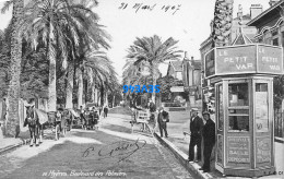 Delcampe - 18075 - 83 VAR - HYERES Boulevard Des Palmiers - 16 L.V & Cie - Kiosque Le Petit Var Journaux - Hyeres