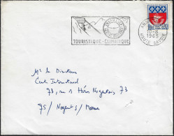 Delcampe - France 1965. Annemasse, Haute Savoie, Centre Horloger, Tourisme Climatique, Montagnes - Uhrmacherei