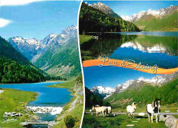 Animaux - Chevaux - Hautes Pyrénées - Promenade Au Lac D'Estaing - Poneys - Multivues - CPM - Voir Scans Recto-Verso - Chevaux