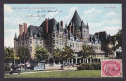 Postcard, CANADA, Montreal, Place Viger Hotel And Railway Station - Montreal