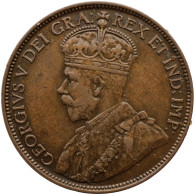 1914 One Cent George V Canada Coin - Canada