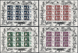 Delcampe - J434 Grenada 1969 Mi No. 315-318 KLB - Cricket