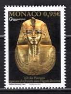 MONACO 2018 -Y.T. 3150 : EXPOSITION "L'OR DES PHARAONS"  - NEUF ** - Ongebruikt