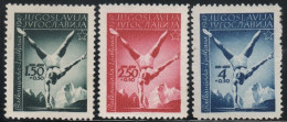 K466 Yugoslavia 1947 Mi No. 524-526 - Unused Stamps