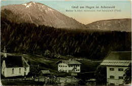 Achensee, Gruss Aus Hagen Im Achenwald - Schwaz