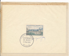 France 1960 N° 1255 Le Château De Blois (41) Oblitéré 1er Jour Signé Par Le Graveur Serres - Artistenproeven