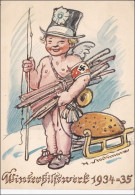 WHW 1934/35 Gau München Propagandakarte Als Ganzsache - Covers & Documents