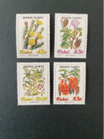 South Africa CISKEI 1993 Set Invader Plants Cactus Cactusses Plant Flowers Flower Nature Flora Stamps MNH - Cactus